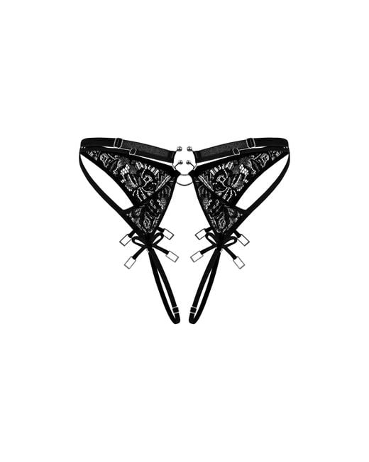 Zhilyova Black Aurora Ouvert Brief