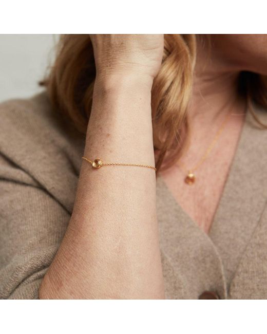 Auree Jewellery Metallic Brooklyn Citrine & Vermeil Bracelet