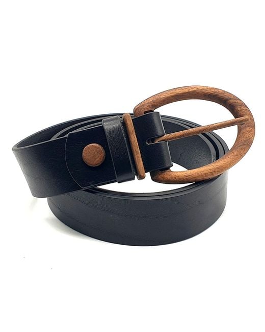 Wood Belt Blue Banff Care 406
