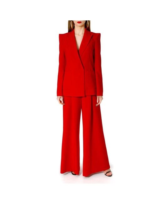 AGGI by HALEWSKI Red Samantha True Blazer