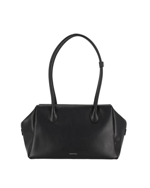 MARHEN.J Black Odette Two-Way Shoulder Bag