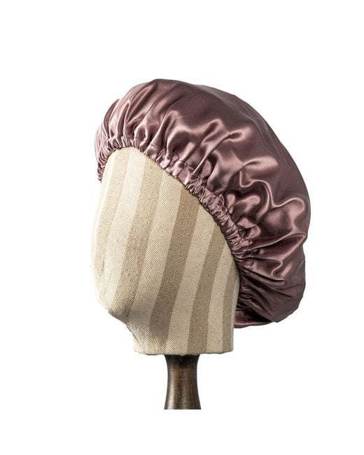 Soft Strokes Silk Natural Pure Mulberry Silk Cocoa Hair Bonnet