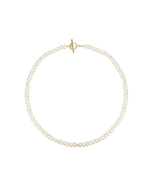 Lisa&Co. White Necklace Pearl Bead