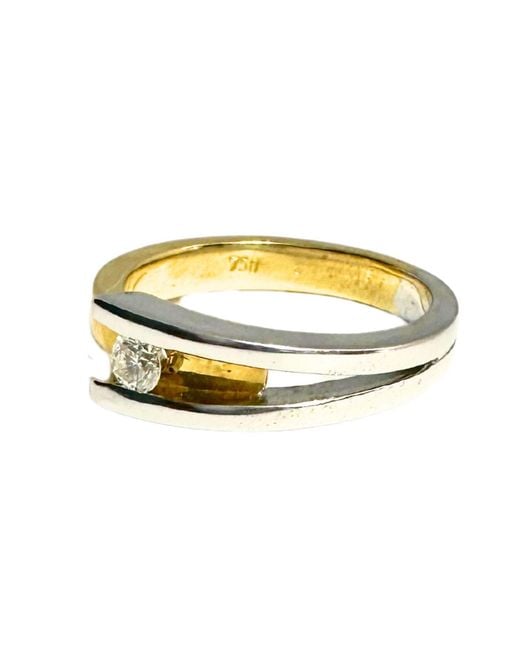 Tg-Jewellery by Tamara Gervasio Metallic Diamond Ring Band