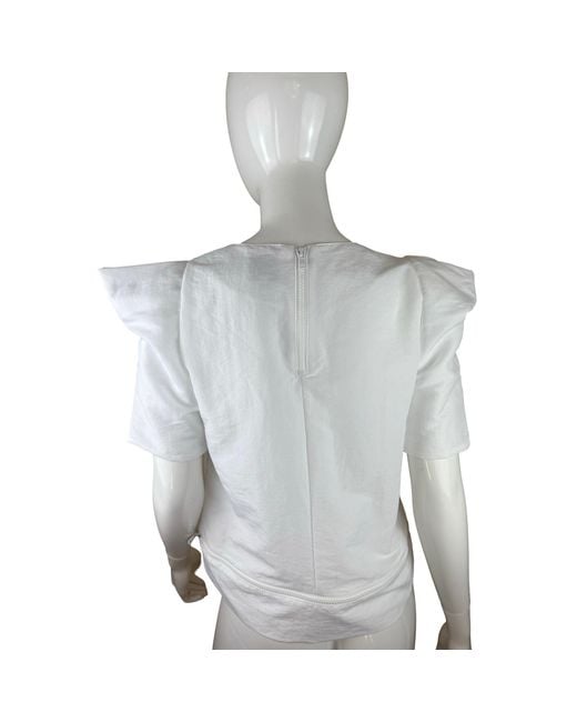 SNIDER Blue Deconstructed Top
