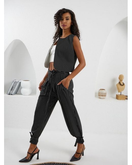 Lumina Eligma Black The Arabesque Pants Ensemble