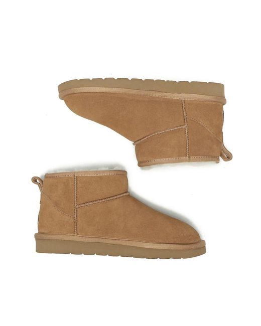 EverAu Australia Brown Finch Ultra Mini Classic Boots