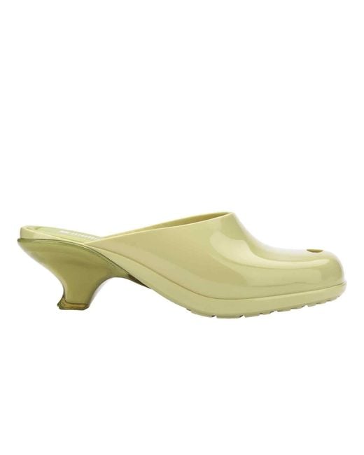 Melissa Yellow Gaia Low Heel