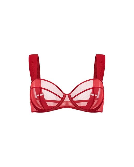 Zhilyova Red Unnamed Bra
