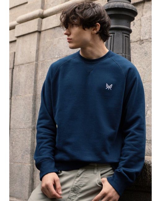 Bdxy Studio Blue The Rigger Classic Sweater for men