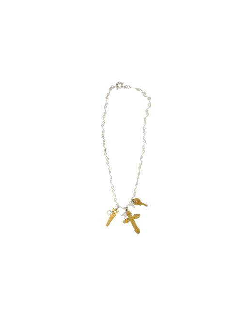 Vicki Sarge Black G*Y Necklace