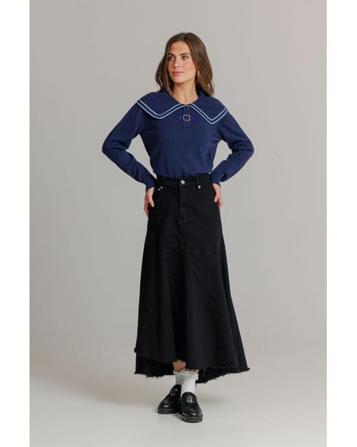 Lou&Up (Formerly Loup Clothing) Blue Sailor Sweater