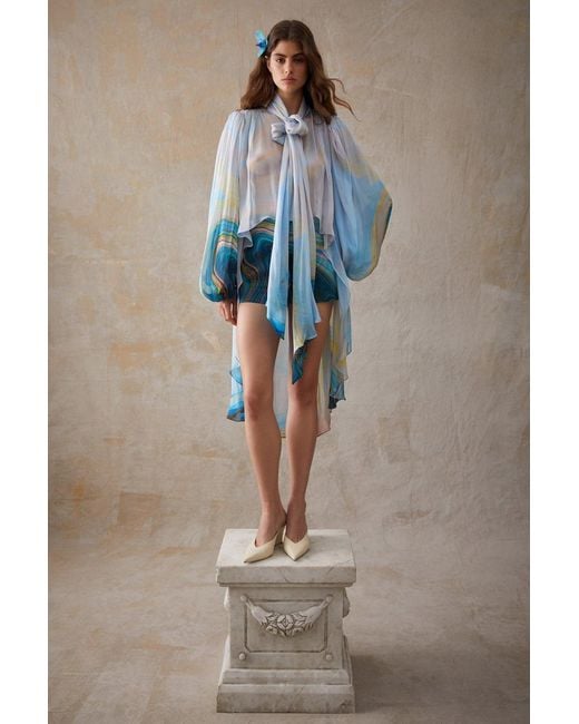 Syla Atelier Blue Selsabil Shirt