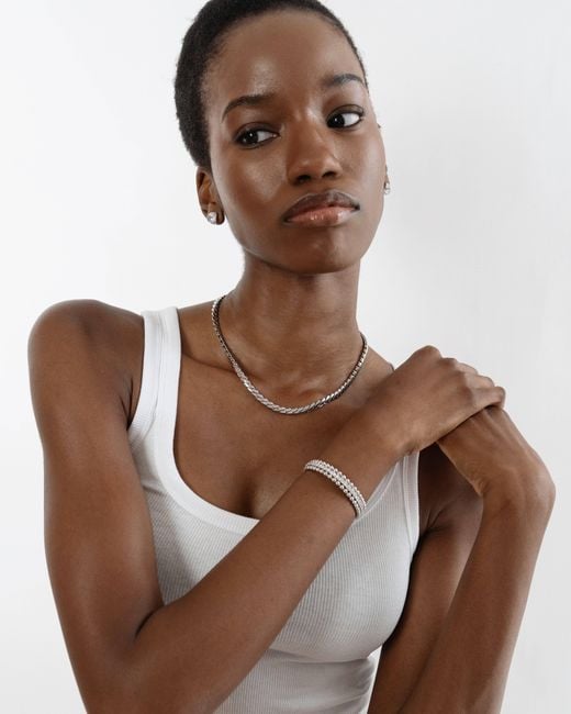 Miss Cecilia White The Sloane Cuff