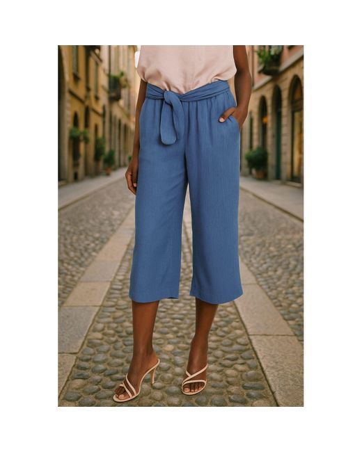 LAHIVE Blue Laz Palazzo Pant