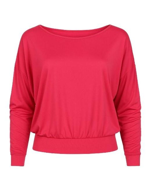Conquista Red Tie Back Top