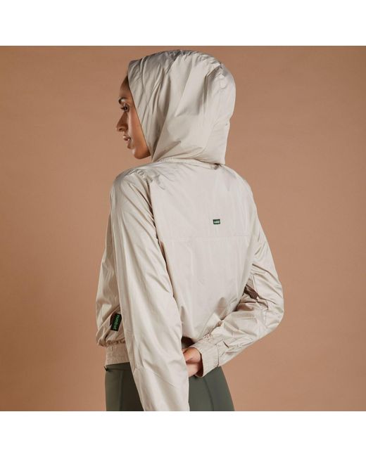 NUMBAT Natural Hooded Track Jacket