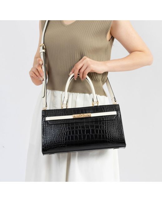 Mkf Collection - J'omor Black Colby Satchel Bag