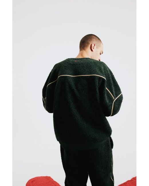Pcfg Green Fluffy Track Sweat for men