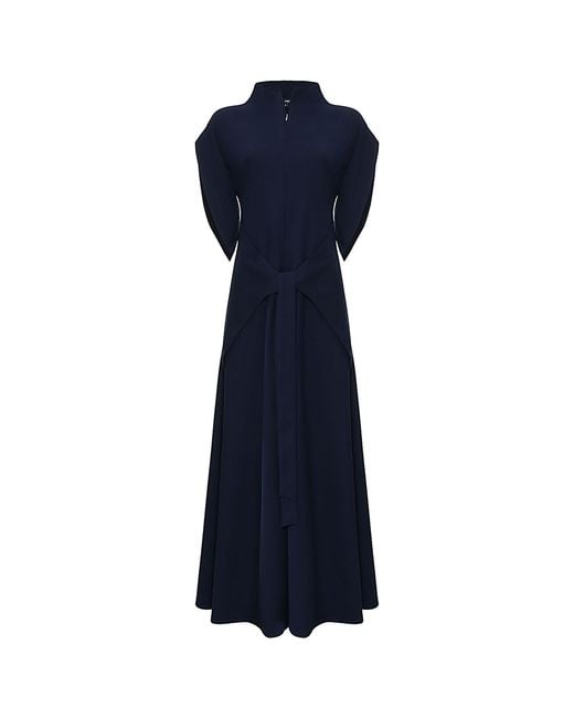Monosuit Blue Jumpsuit Lea With Pants- Skirt Navy