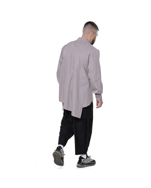 Metamorph Purple Extravagant Long Shirt for men