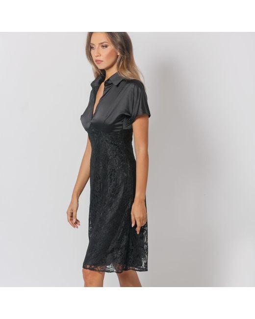 Maison Bogomil Black A Dress With A Touch Of The Last Century