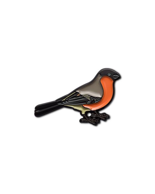 Make Heads Turn Multicolor Enamel Pin Bullfinch
