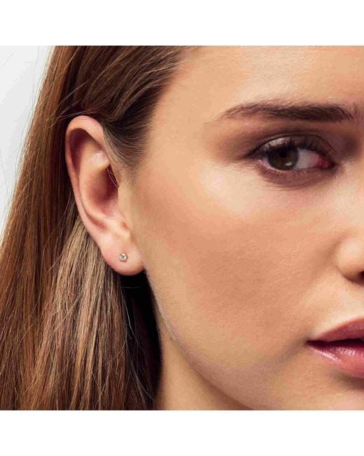 Sif Jakobs Jewellery White Solitaire Earrings Venice