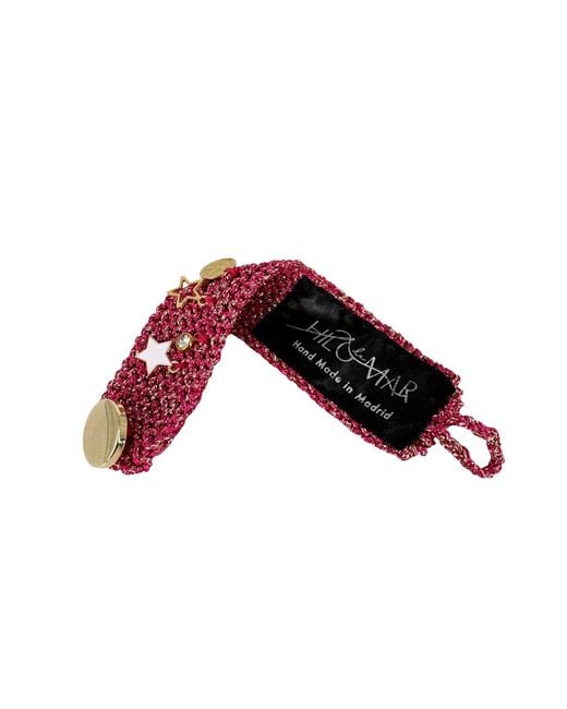 Hilo De Mar Red Fuchsia & Bracelet