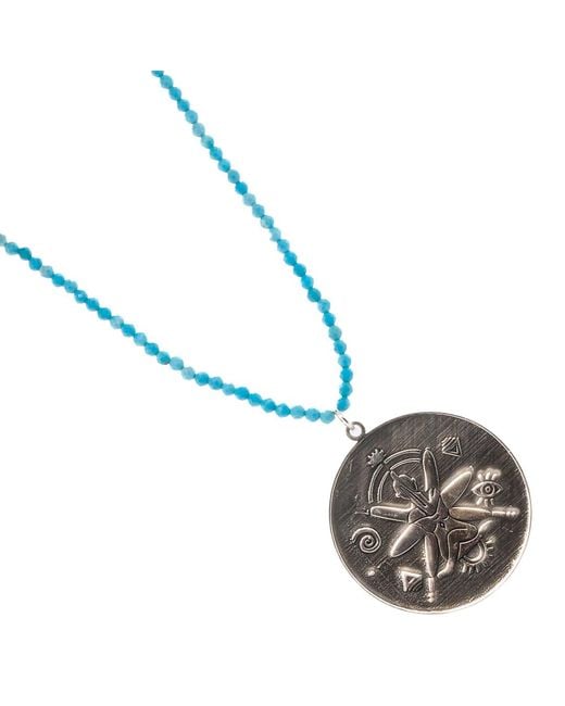 Ebru Jewelry Metallic See The Good Necklace