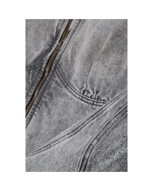 Cótier Denim Gray Muse Jacket