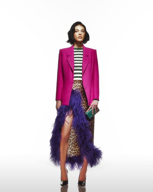 Maison sél Pink Oversized Jacket
