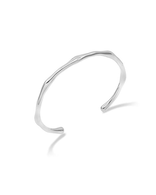 Dower & Hall White Waterfall Torque Bangle