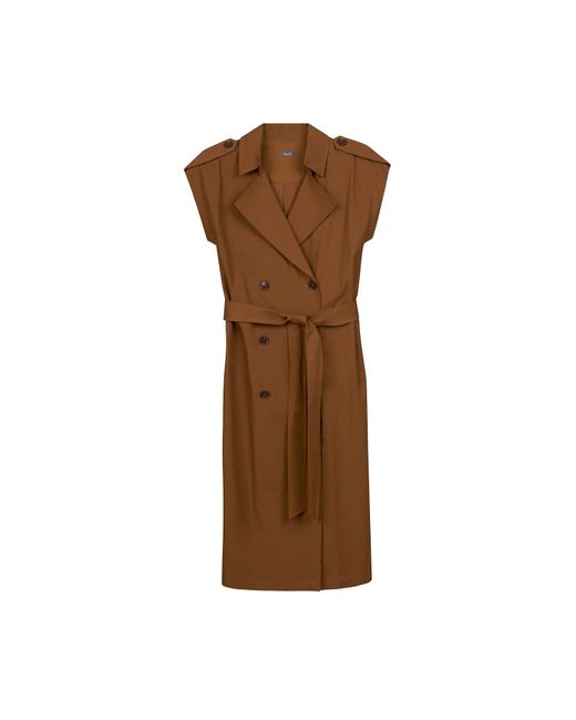 InAvati Brown Safari Camel Dress
