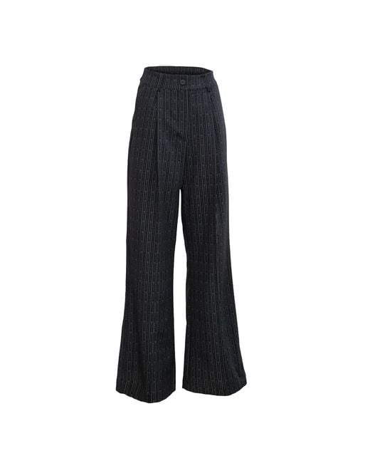 Vazaf Black Structure Pants