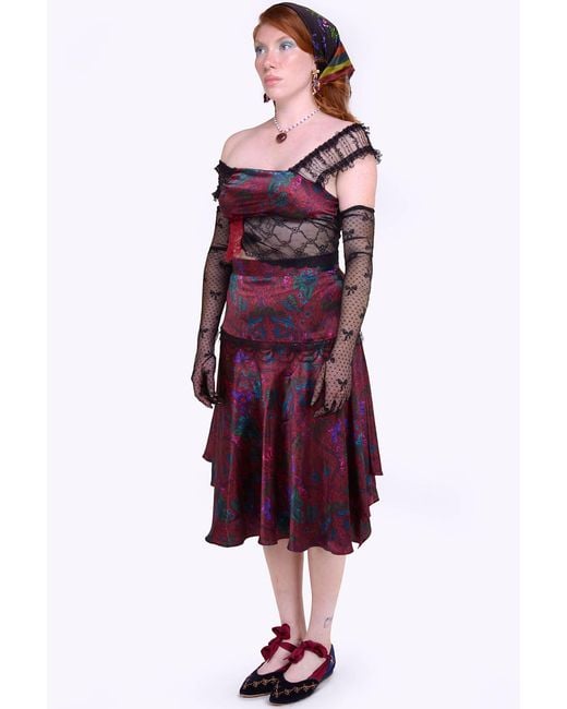 Natalia Petruch Purple Blossom Top