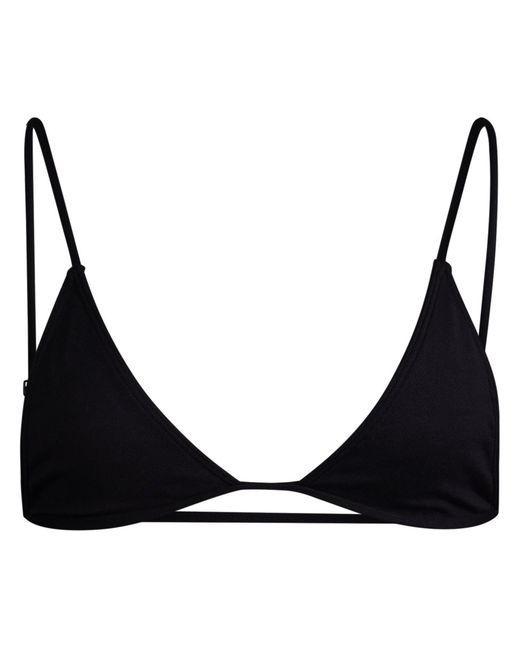 Minimale Animale Black Lucid Bikini Top