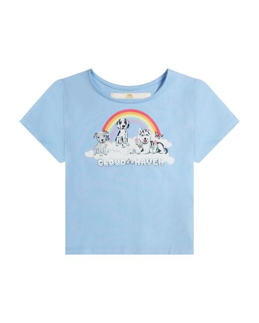 Cloud Haven Blue Heavenly Pittie Tee