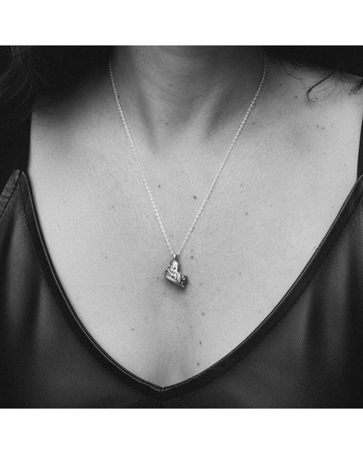 Tg-Jewellery by Tamara Gervasio Metallic Colosseum Pendant – Handcrafted Sterling