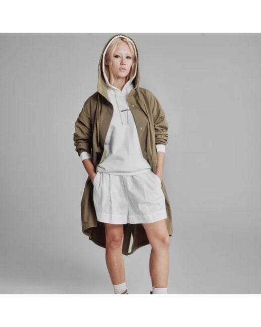 Theanimals Green Neutrals Logo Light Coat for men