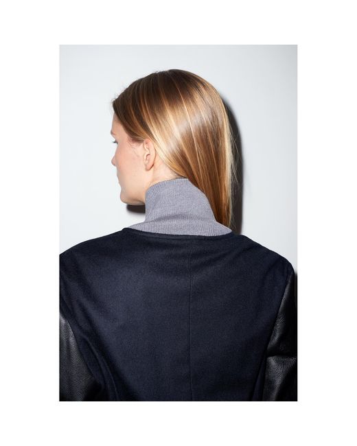 Hegarty Blue Varsity Bomber Jacket