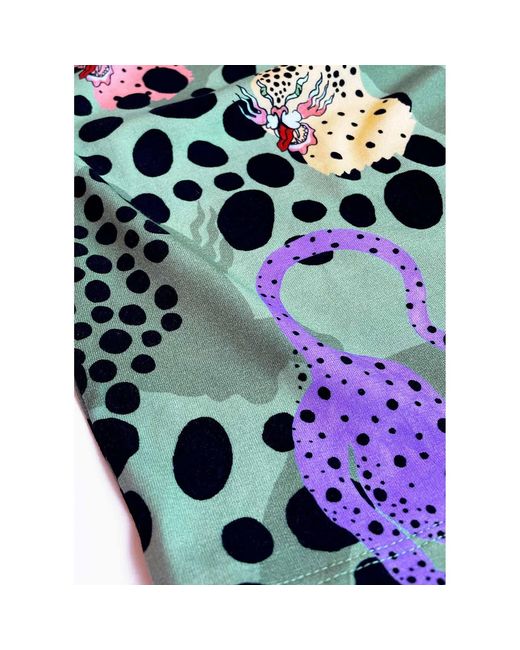 Pitaya Yoga Green Neutrals Ms Chee Flared Pants