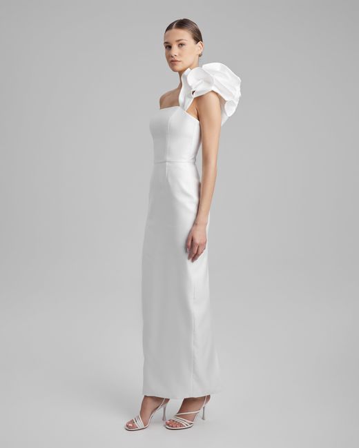 Baé Special Moments White Gigi Dress + Frill