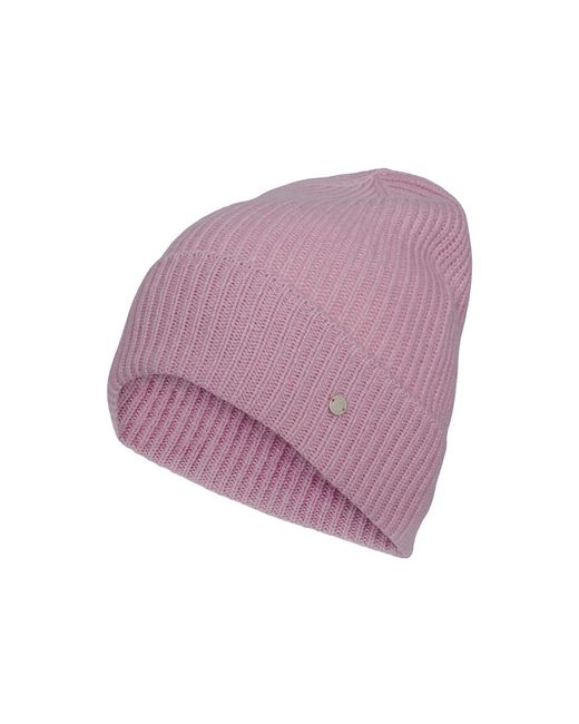 tirillm Purple Holly Rib Knitted Cashmere Beanie, Dusty