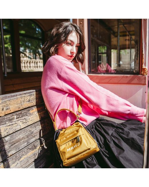 MARHEN.J Metallic Bready Bag