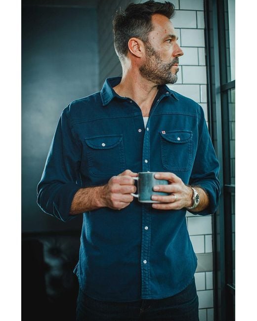 &SONS Trading Co Blue Sunday Shirt for men