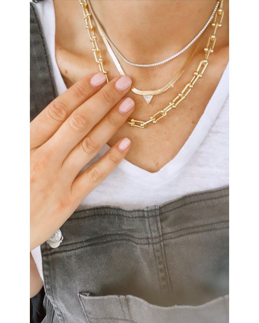 SHYMI Metallic Herringbone With Stone