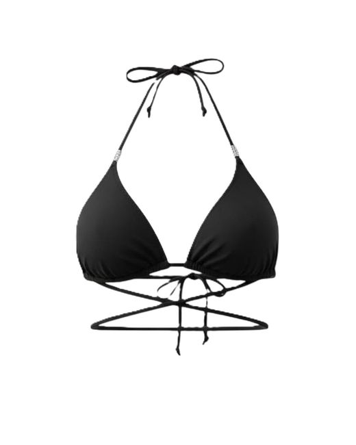 Brasini Swimwear Black Soninha Convertible Bikini Top