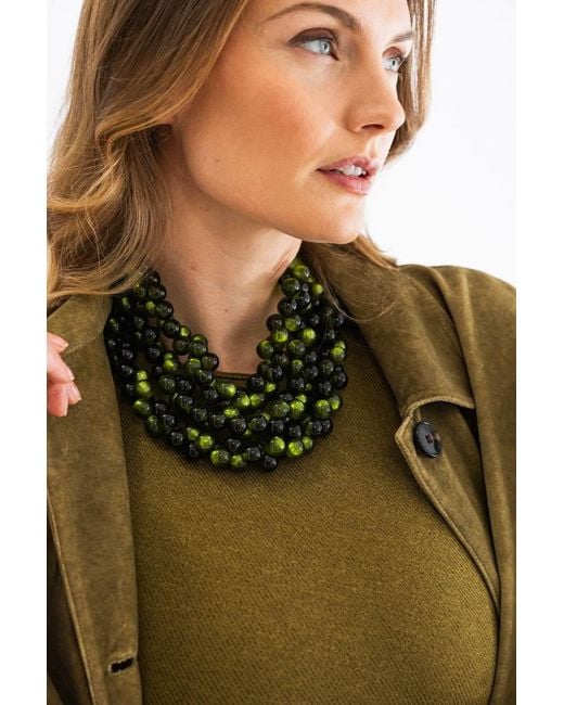 Fairchild Baldwin Green The Bubble Necklace