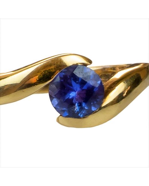 Simon Kemp Jewellers Blue Nine Carat Triple A Grade Tanzanite Fine Jewellery Ring